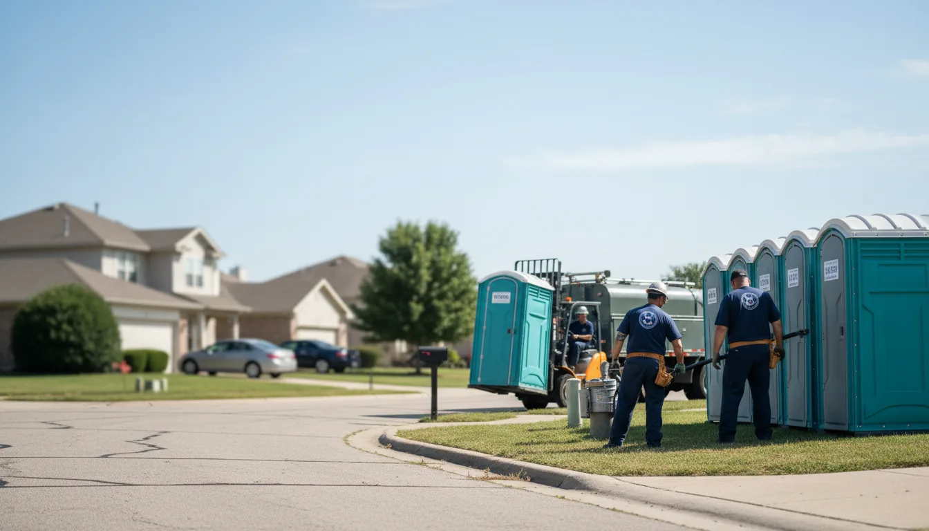 Porta Potty Rental in Wilber, NE near me